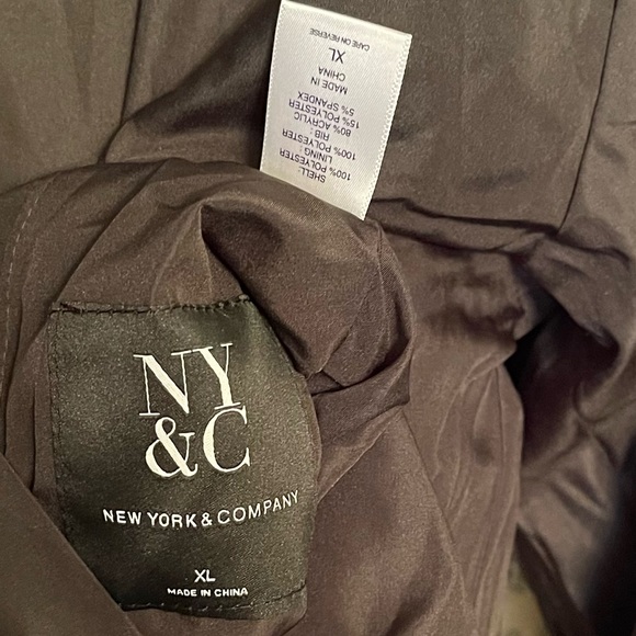 NY&C CAMO-PRINT REVERSIBLE HOODED FAUX-FUR JACKET XL - Picture 6 of 11